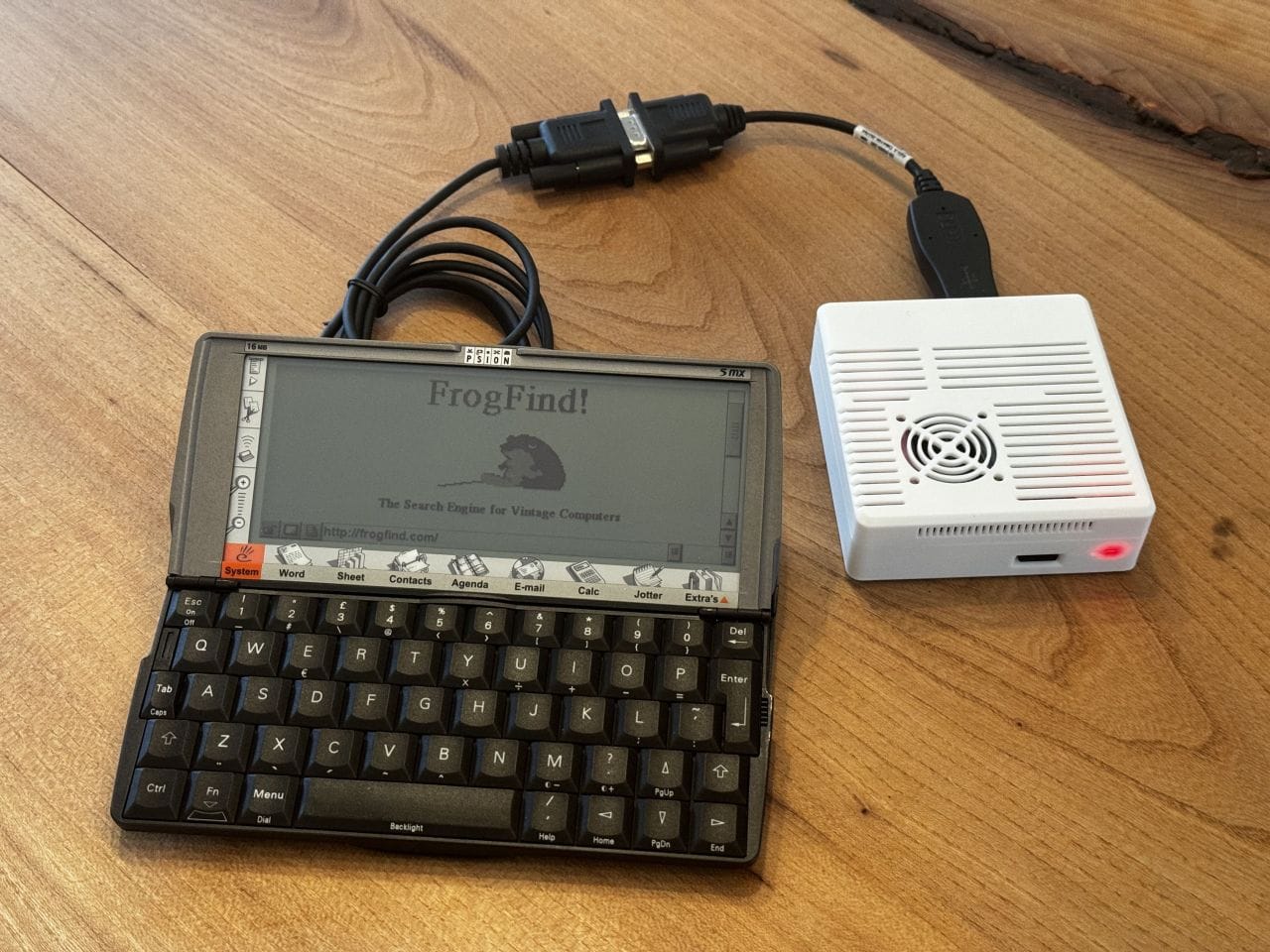 How to connect your Psion or Palm PDA to the internet in 2024